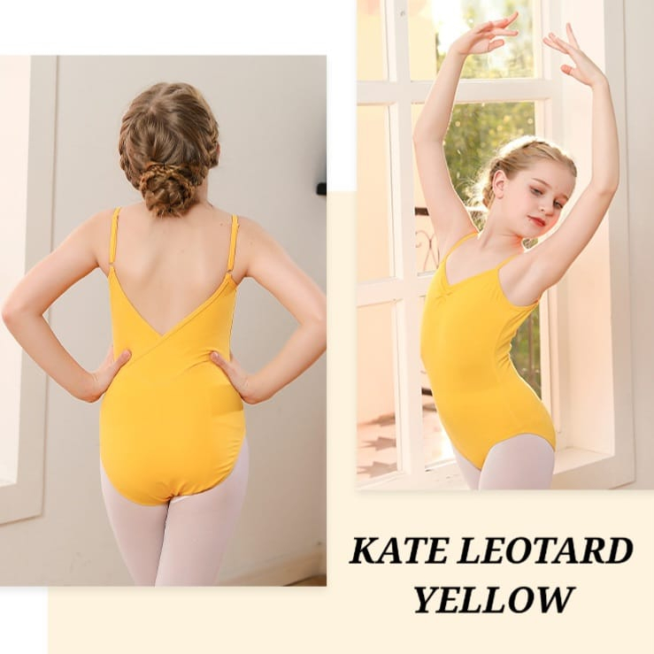 KATE LEOTARD BAJU BALET ANAK REMAJA SERAGAM SENAM GYMNASTIC IMPORT BALLERINA