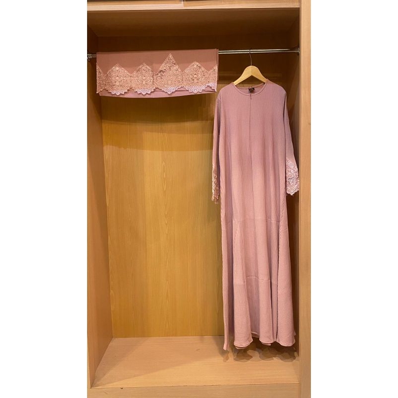 khansa abaya couple ibu dan anak by farza collection