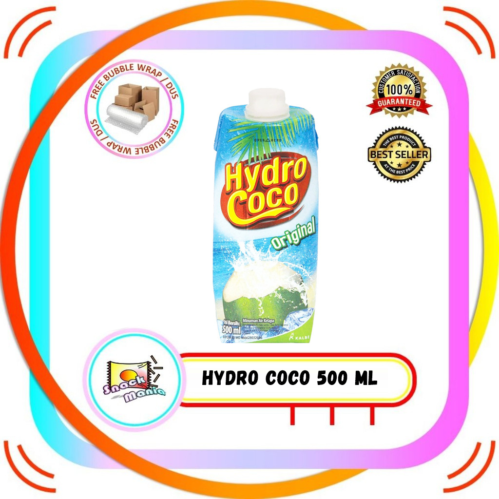 

Hydro Coco Air Kelapa 500 ml Hydrococo Coconut Water