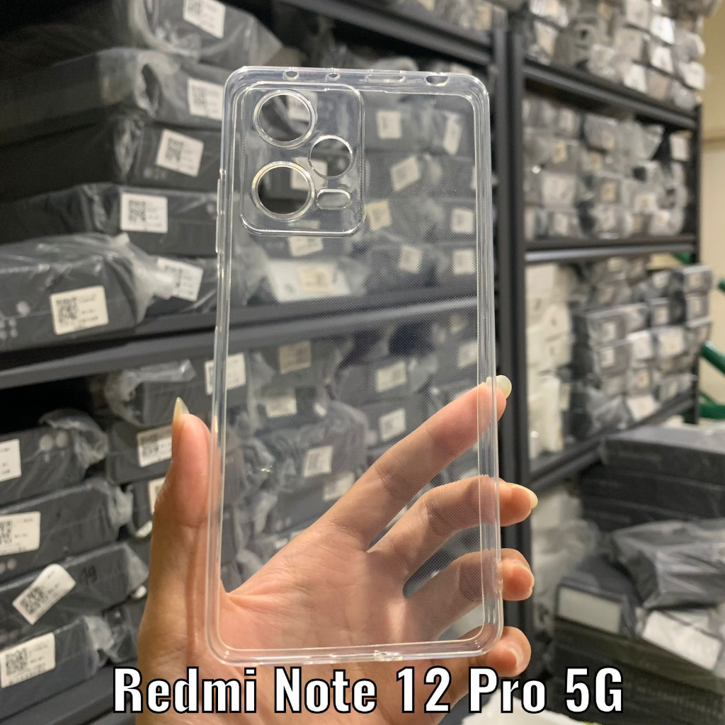 Soft Case OEM Transparan Redmi 9A/12C/Note 12 Pro 5G/11A/Note 12 4G Clear Ultra Thin TEBAL 2.0mm SUPER CLEAR