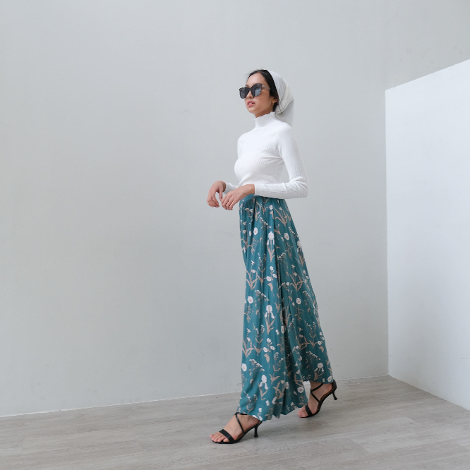 [ Raya Collection ] Dalila Long Flowy Skirt