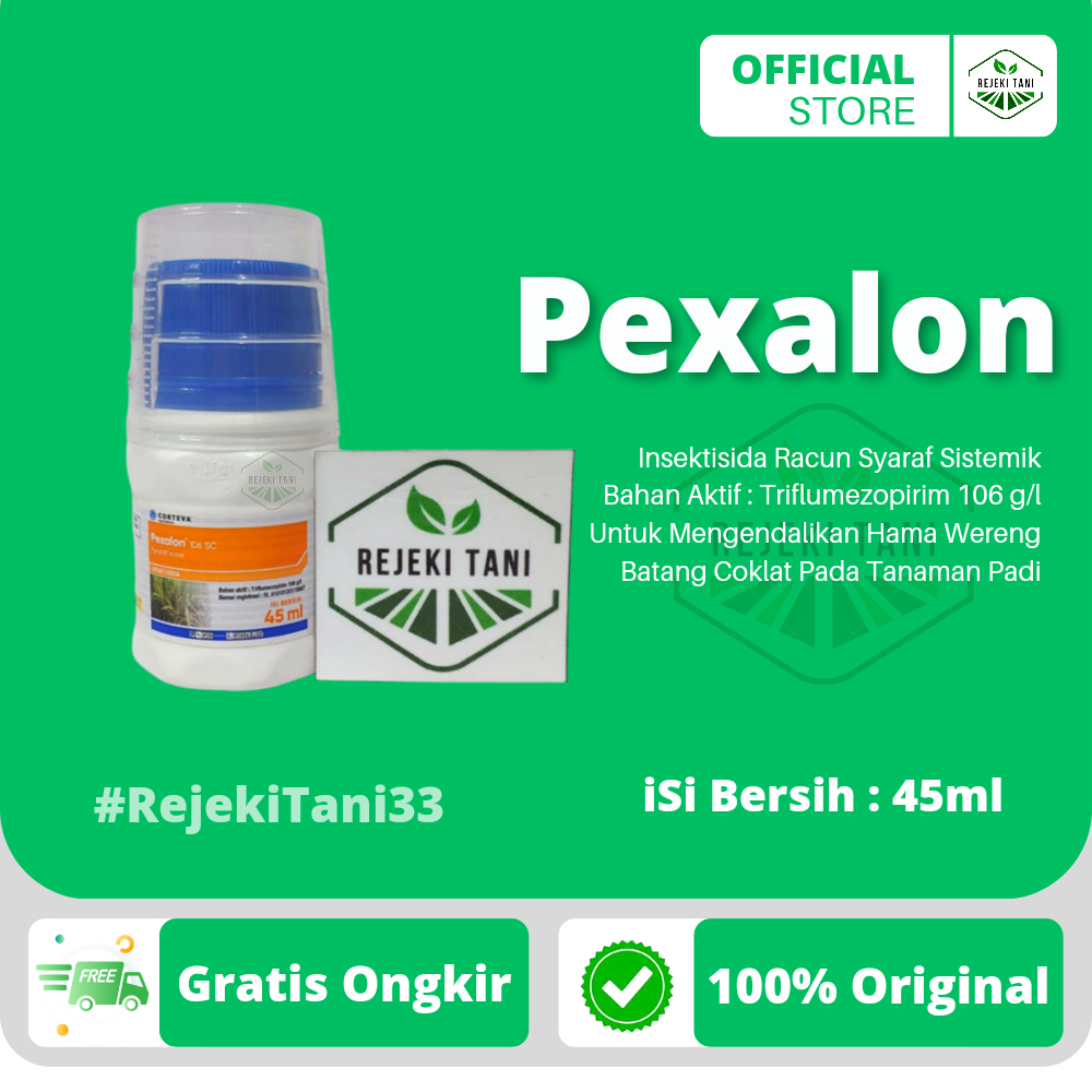 Insektisida DuPont Pexalon 106 SC 45ml Racun Syaraf Obat Pembasmi Wereng Coklat Pada Tanaman Padi is
