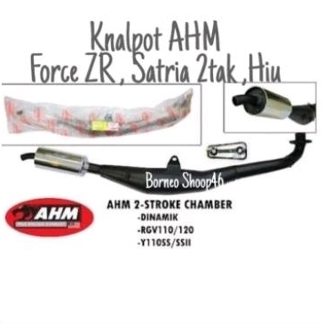 knalpot ahm fizr satria 2 tak satria hiu ahm original malaysia