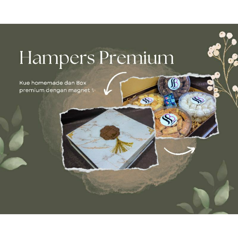 

Hampers Premium / Hampers Lebaran Idul Fitri / Kue Ramadhan - Eid Hampers