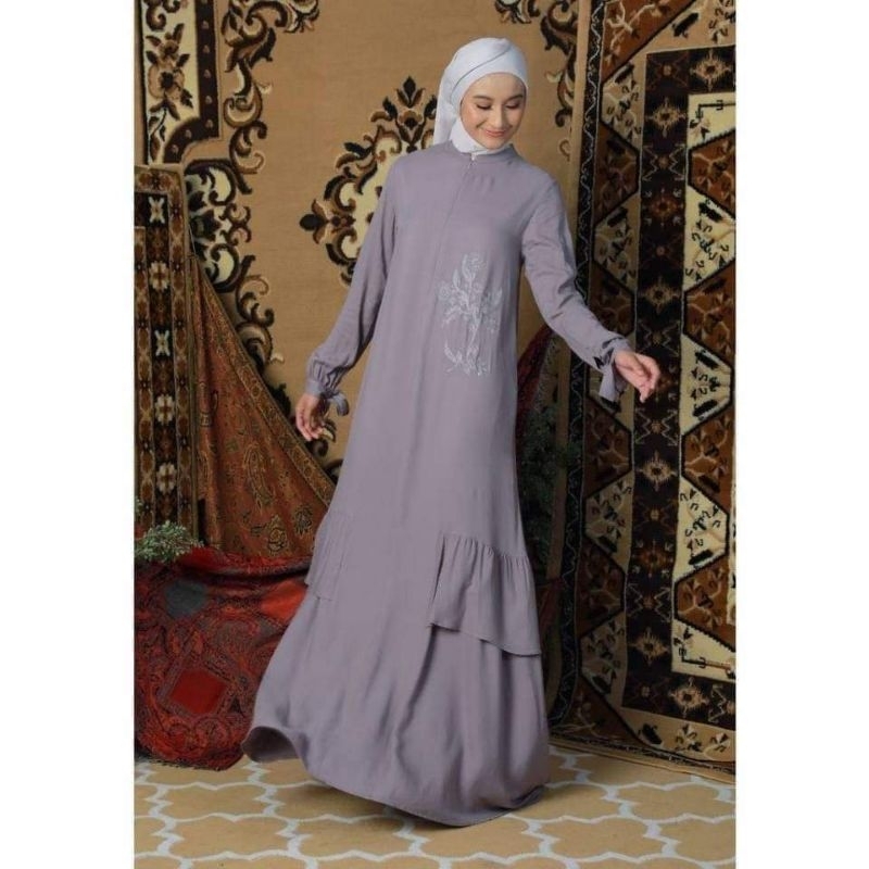 Zoya Dress Qaluvi Gamis Dewasa Wanita/Perempuan Terbaru Ori