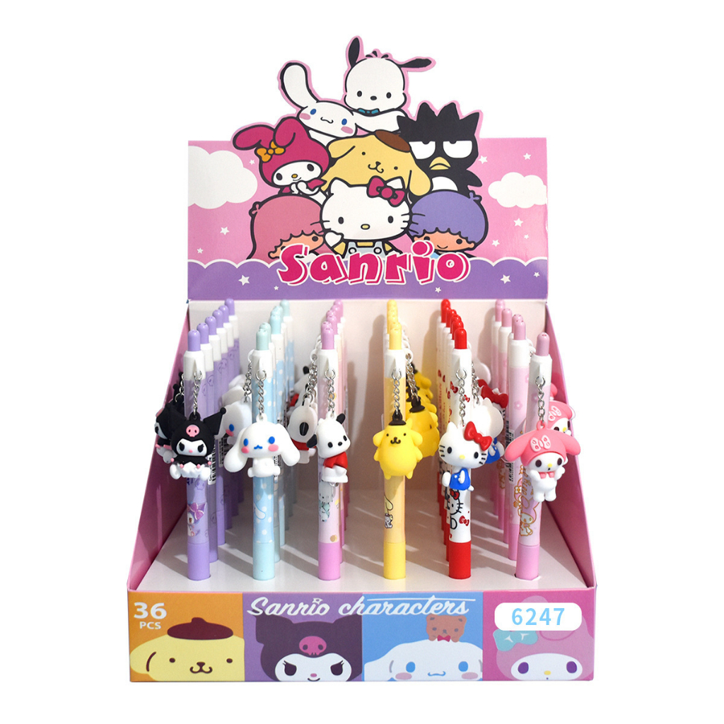 PENSIL MEKANIK SANRIO GANTUNG PENSIL MEKANIK LUCU PENSIL CETEK ALAT TULIS SEKOLAH PENSIL UNIK @banyak