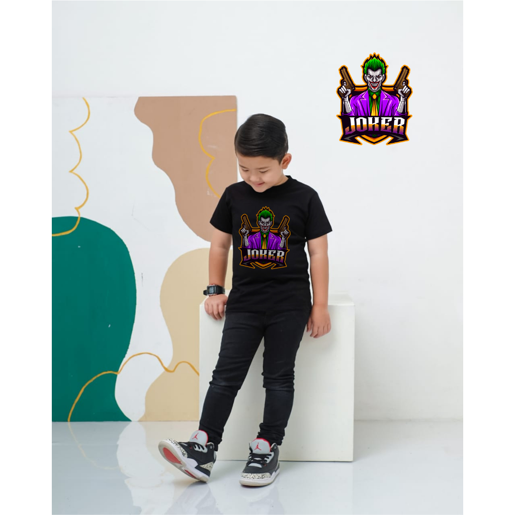 KAOS ANAK JOKER COWOK CEWEK