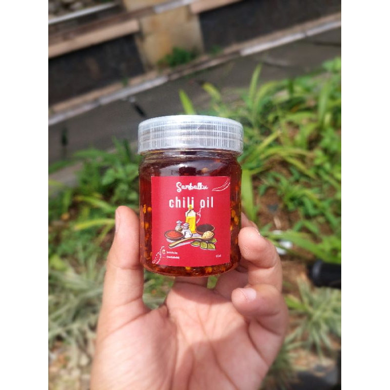 

CHILI OIL/MINYAK CABE/MURAH/HOMEMADE/HALAL/100ML PROMO!!