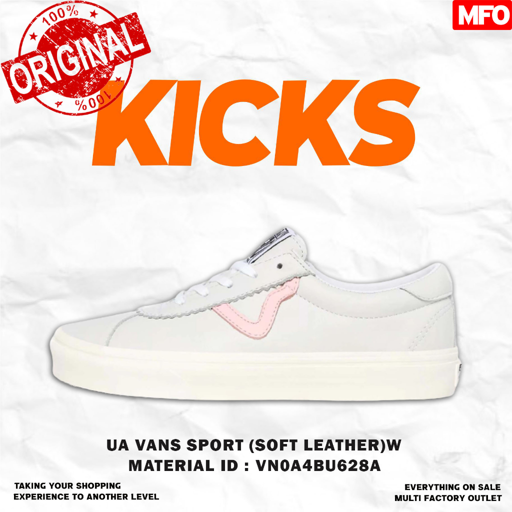UA VANS SPORT (SOFT LEATHER)W SEPATU VN0A4BU628A