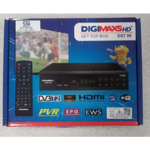 STB Set Top Box Digimaxs TV Digital Receiver Penerima Siaran Full HD DST-09