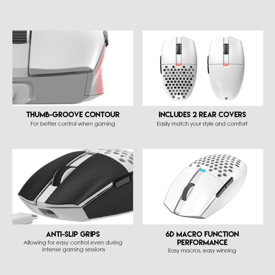 Fantech ARIA XD7 Wireless Bluetooth Mouse Gaming Rechargeable