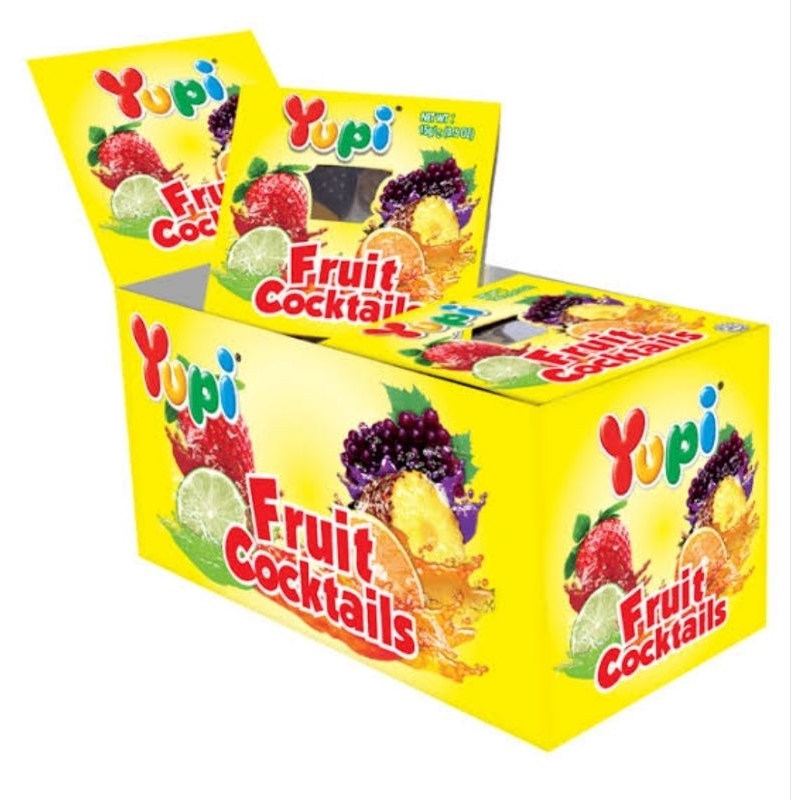 

YUPI MINI FRUIT COCKTAILS [ 12 PCS ]