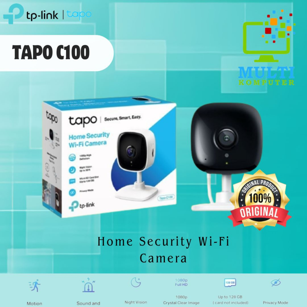 TP-LINK Tapo C100 Home Security Wi-Fi Camera IP camera