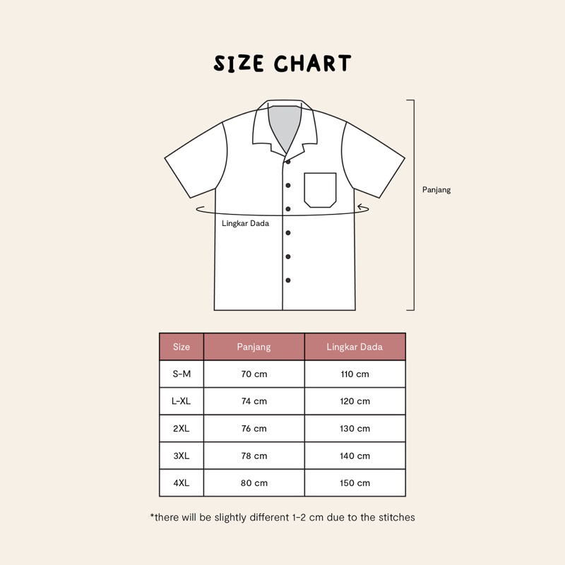 NOTTE - Custom Bowling Shirt | Custom Kemeja Lengan Pendek dan Lengan Panjang