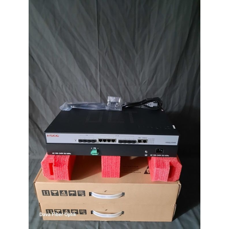 Olt Epon HSGQ E04R 4 Port
