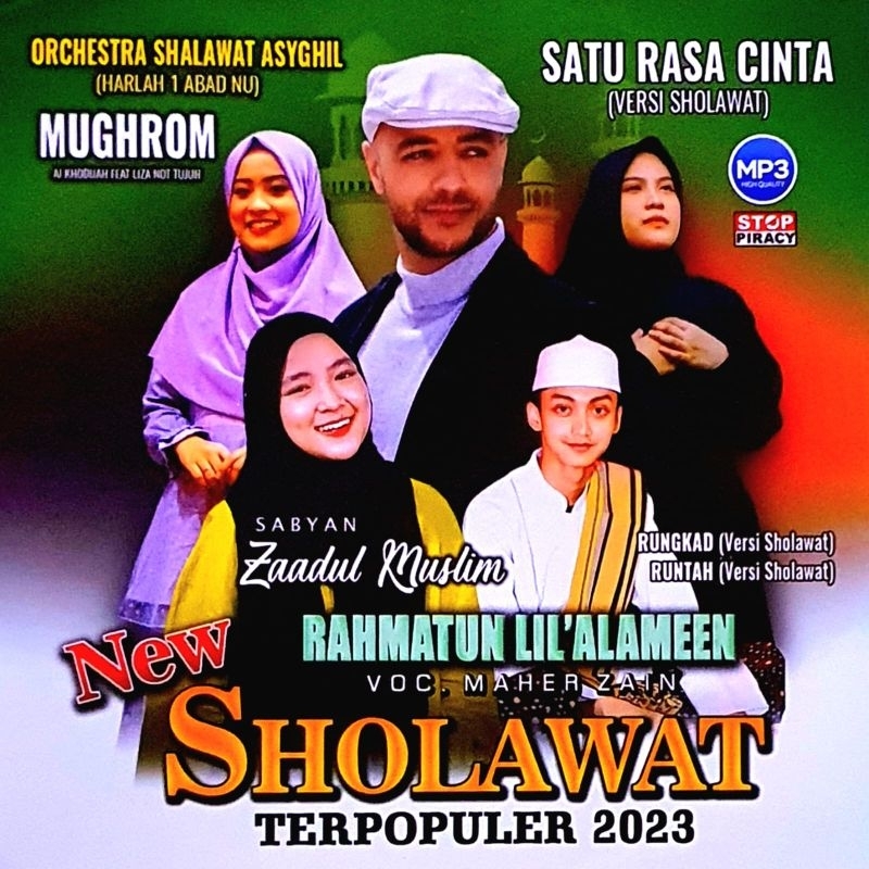 KASET MP3 LAGU SHOLAWAT TERBARU-LAGU RELIGI ISLAMI TERBARU
