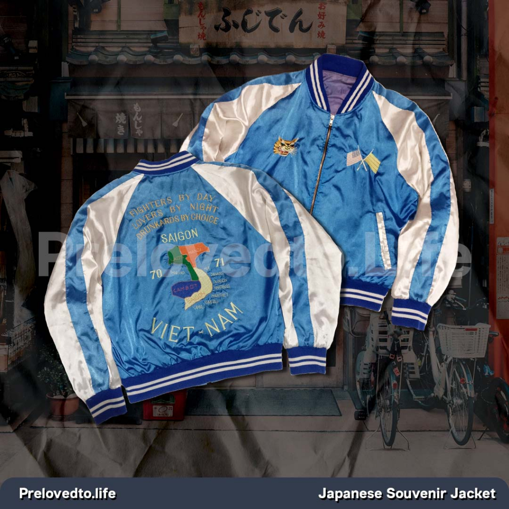 Jaket Sukajan Vietnam Saigon Murayama