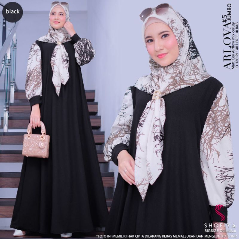 Arlova Dress Jumbo by Shofiya