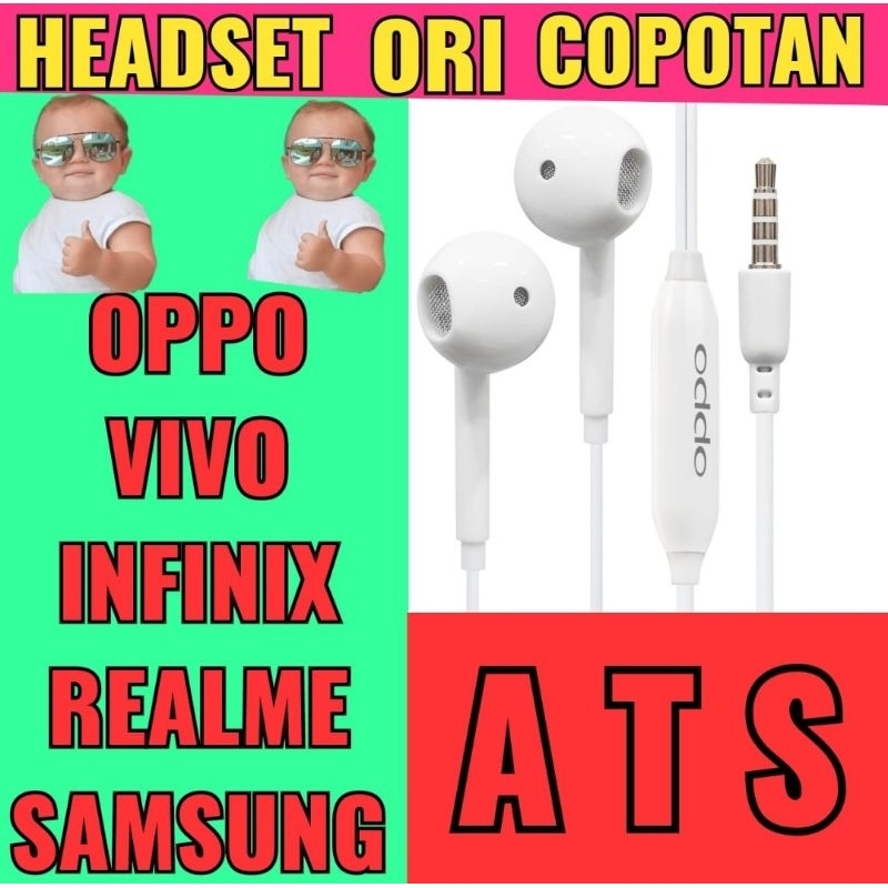 Headset Handsfree Ori Copotan Oppo Vivo Superbass HF HEADSET PURE BASS STEREO EARPHONE HIGH PERFORMANCE IN-EAR EARPHONES HI-RES AUDIO COMPATIBLE WITH ALL MOBILE PHONES, MUSIC PLAYERS, PORTABLE GAMING DEVICES, AND COMPUTERS, TIPE KONEKSI KABEL Jack 3.5mm