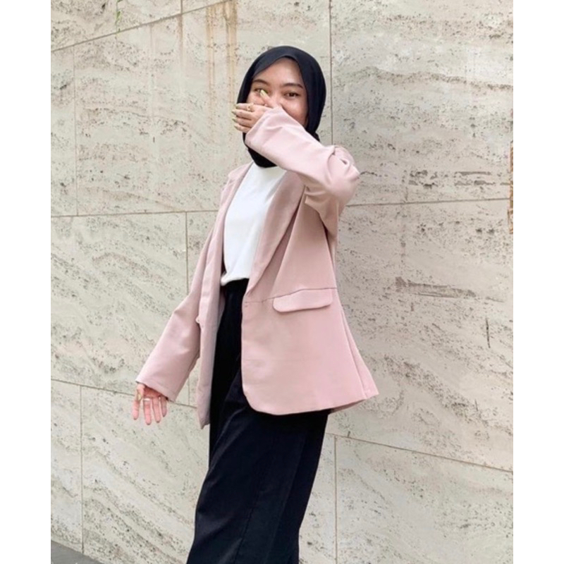 BLAZER BLANIK VIRAL COLOURFUL FURING/ PREMIUM