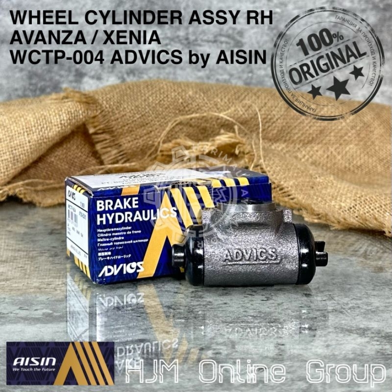 WHEEL CYLINDER RH - MASTER BAK BLOK REM BELAKANG KANAN AVANZA XENIA ADVICS by AISIN