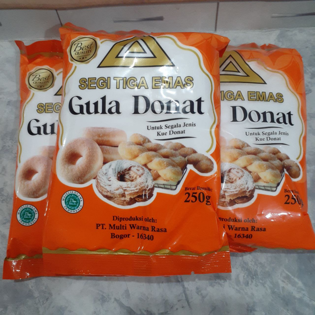

Gula Donat Dingin SegiTiga Emas 250g