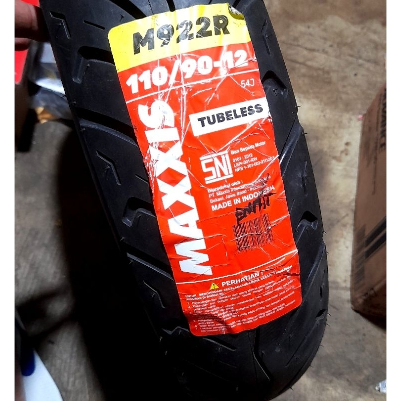 BAN LUAR MAXXIS TUBLES 110/90/12 SCOOPY DONAT STYLISH