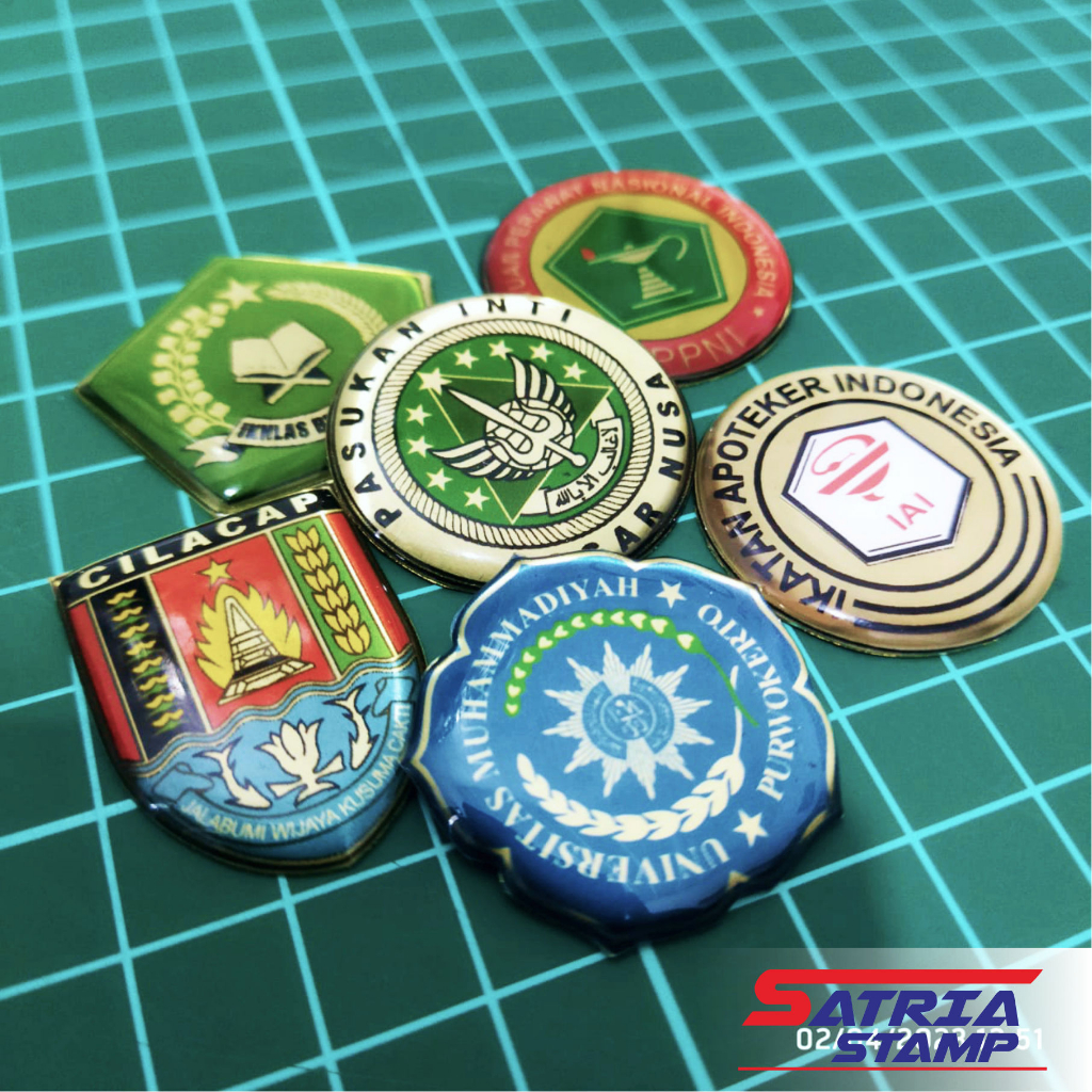 [CUSTOM] PIN RESIN BEBAS DESAIN LOGO