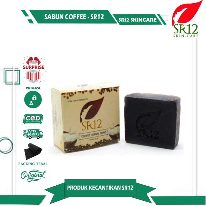 SABUN COFFE PENGHILANG FLEK HITAM SR12