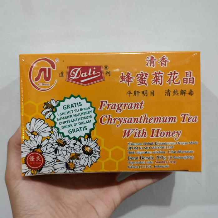 

DALI Fragrant Chrysanthemum Tea With Honey / Teh Kembang Krisan -200gr