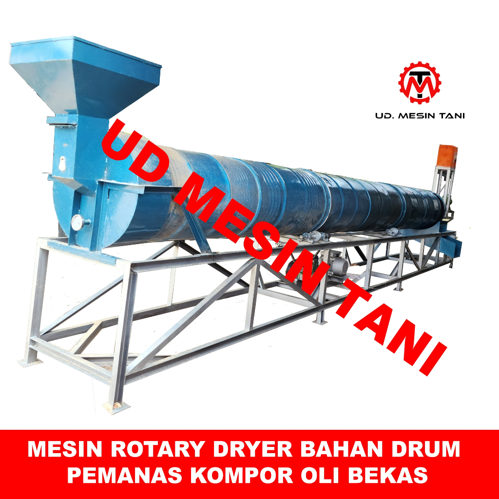Mesin Rotary Dryer Bahan Drum Kompor Oli Bekas SUPER MURAH