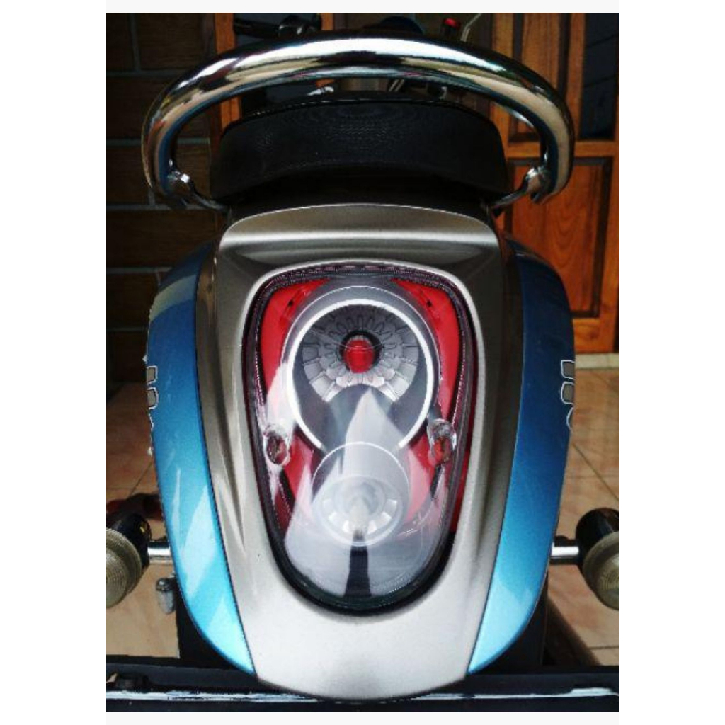 Mika Lampu Stop Scoopy Karbu Mika Belakang Scoopy Lama Bening