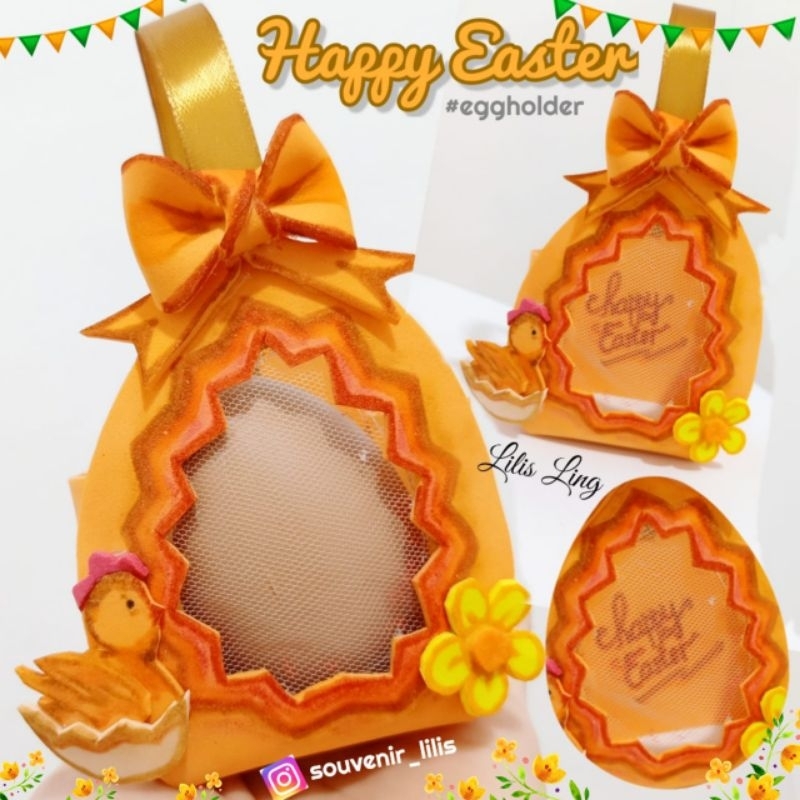 tempat telur tas telur paskah souvenir aqiqah