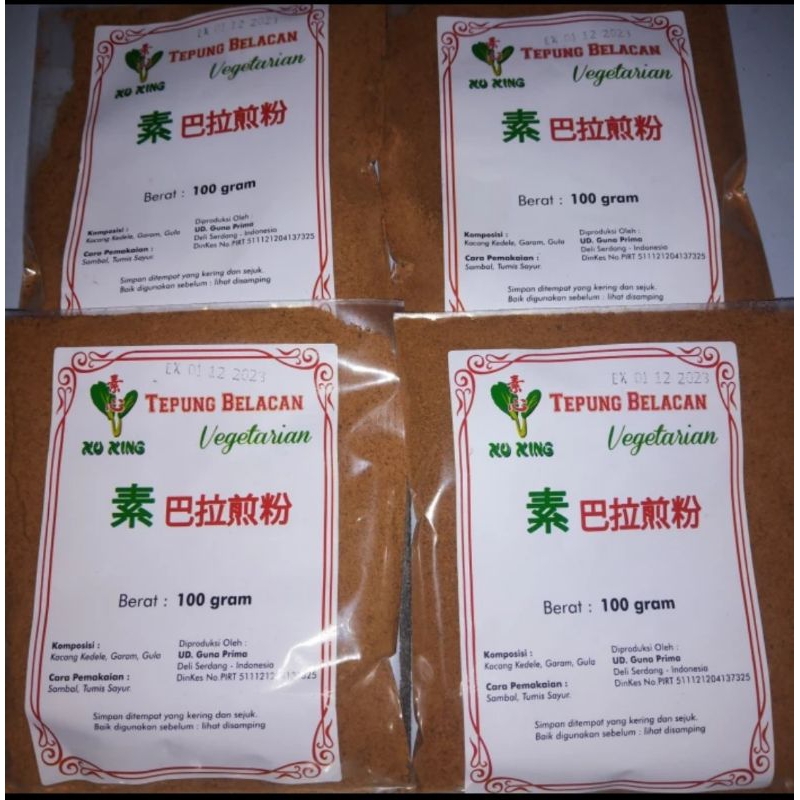 

Tepung Belacan xu xing vegetarian 100 gram