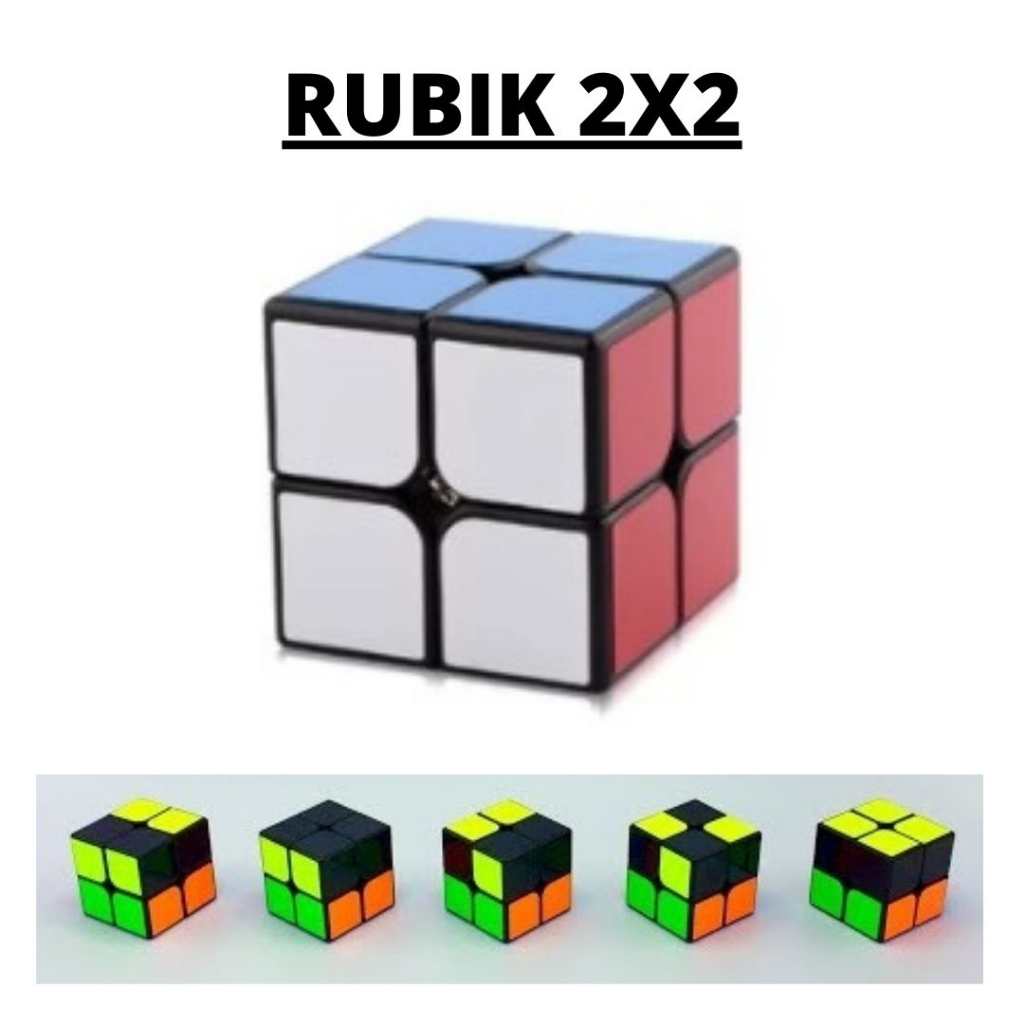 Mainan Kubus Rubik Lengkap Asah Kecerdasan Otak Rubic