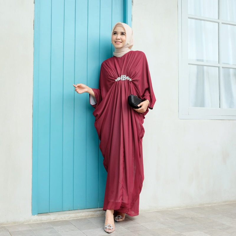 New ! Zara Kaftan / Kaftan lebaran/ gamis lebaran/ gamis kondangan