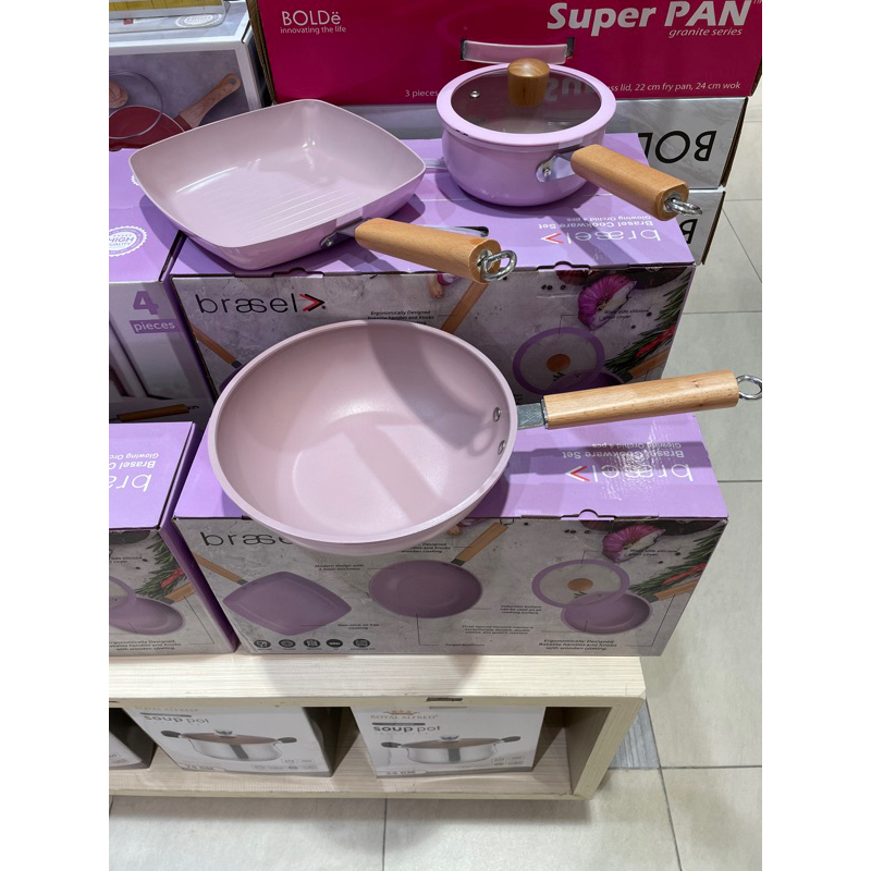 COOKWARE SET BRASEL UNGU