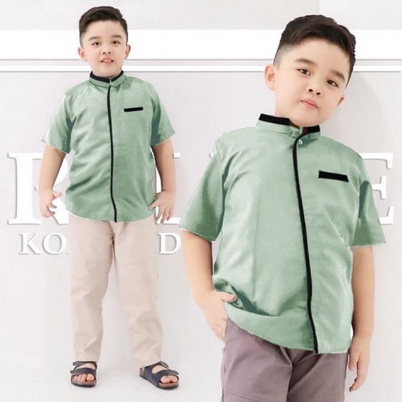 Atasan Baju Kids Anak Pria | Kemeja Koko Pria Terbaru