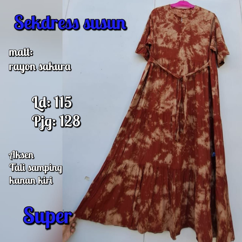 SEKDRES SUSUN ABSTRAK | SEKDRES SUSUN | SEKDRES SUSUN MALAMAN | SUSUN GRADAS | 1KG MUAT 2PCS