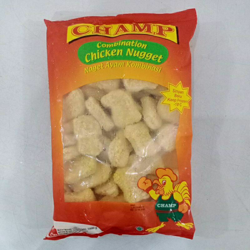 

Champ Chiken Nugget Kombinasi 1KG