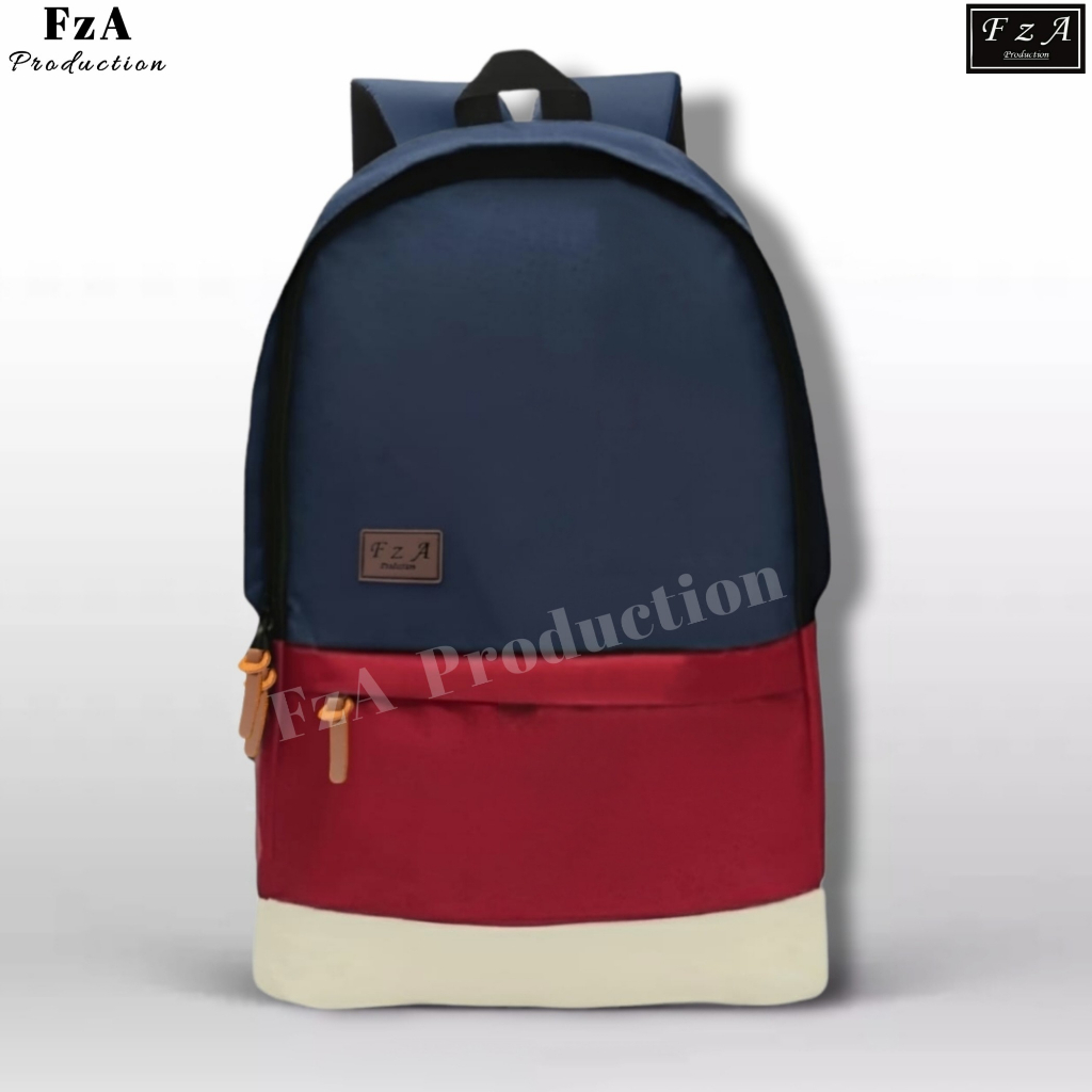 FzA Official - Tas Ransel Distro Original Casual pria Wanita / Tas Ransel Laptop / Backpack Sekolah Kuliah Distro Original Tas Punggung Laptop - NMSL