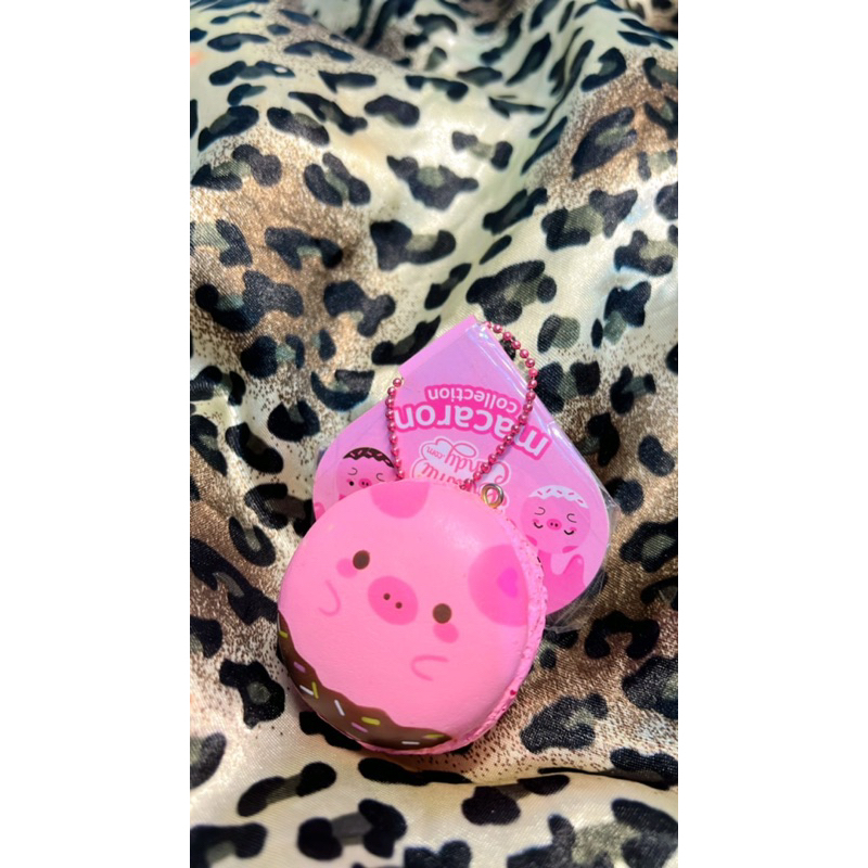 squishy ibloom cafe de n macaron, toast ibloom murah