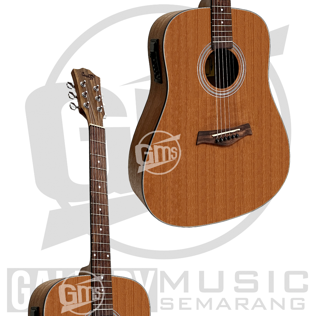 ORIGINAL!!! Gitar Akustik Elektrik Import Merk Cowboy Equalizer 7545r GW-240 NA GW 240NS
