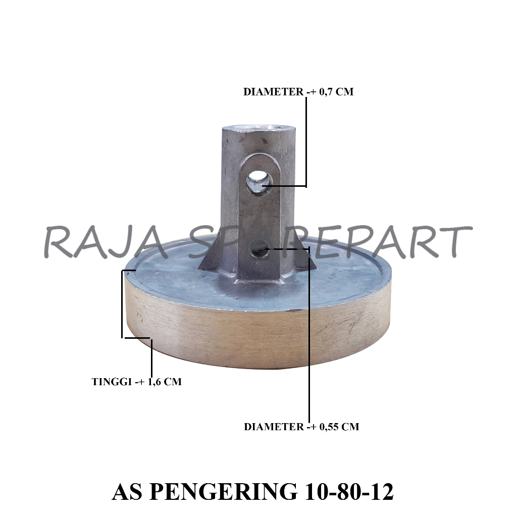 PULLY MESIN CUCI/TIANG AS/AS PENGERING 10-80-12 (APKSA)