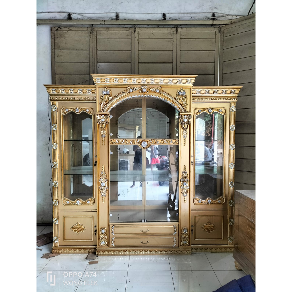 Bufet Ukir Jepara Kayu Jati Furniture Jepara