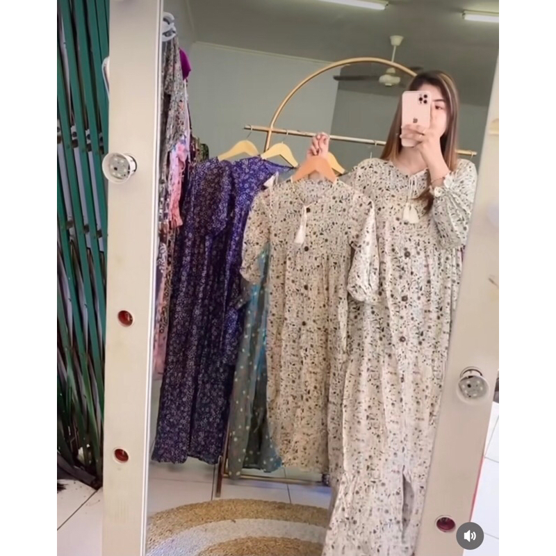 GAMIS COUPLE✅ BISA COD ✅ ADA LOGO GOLD ✅ GAMIS ORI TWILL