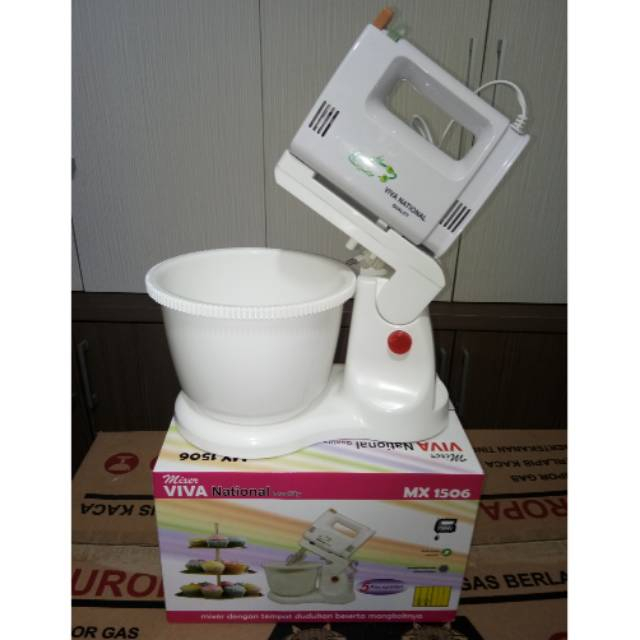 Mixer National Viva MX-1506 / MIXER PEMBUAT KUE OMEGA / VIVA NATIONAL