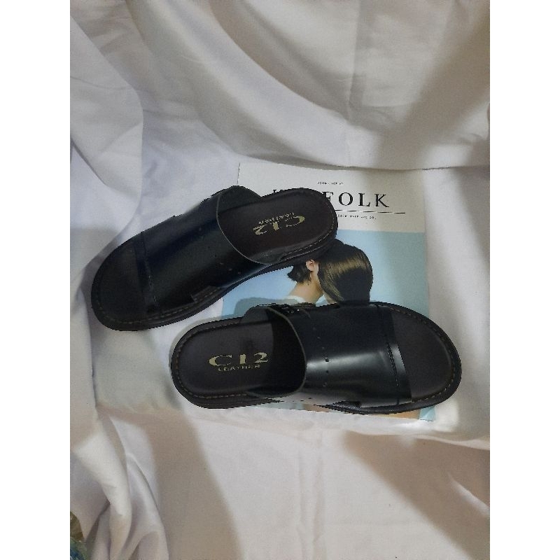 SANDAL PRIA KOKOP KULIT ASLI C12 CS 545