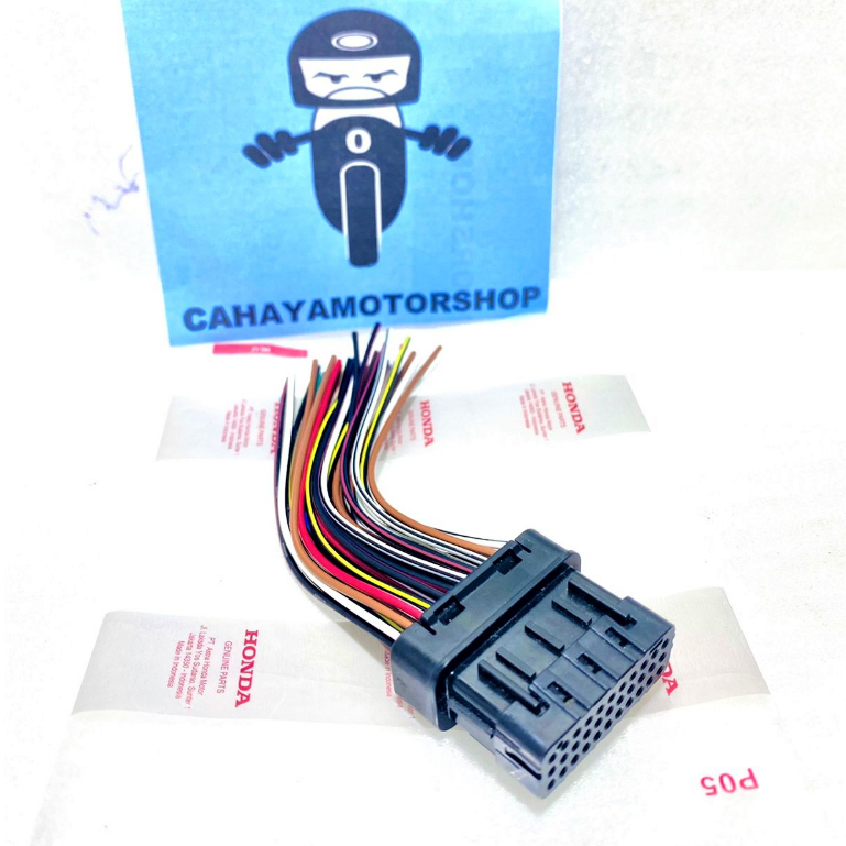 SOKET ECU ECM PIN 33 FULL ORI HONDA BEAT FI BEAT ESP BEAT STREET SCOOPY FI SPACY FI VARIO FI 110 125