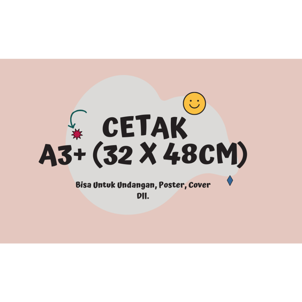 

CETAK UKURAN A3+ (1HARI JADI)